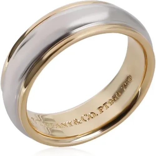 Pre-owned Yellow Gold rings , female, Sizes: ONE SIZE - Tiffany & Co. Pre-owned - Modalova
