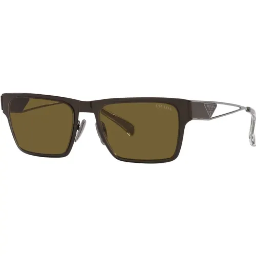 Sonnenbrillen , Herren, Größe: 56 MM - Prada - Modalova