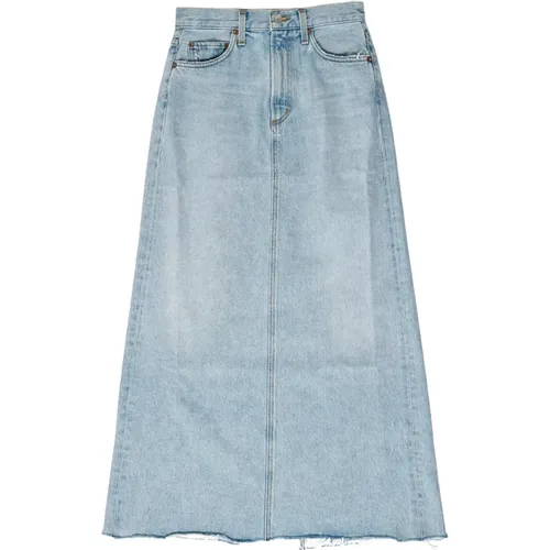 Denim Skirts , Damen, Größe: W27 - Agolde - Modalova