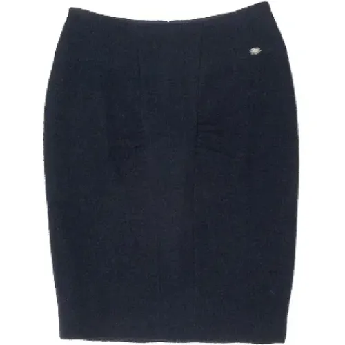 Pre-owned Wool bottoms , female, Sizes: 3XL/4XL - Chanel Vintage - Modalova