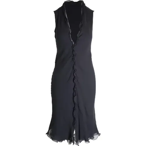 Pre-owned Silk dresses , female, Sizes: XS - Armani Pre-owned - Modalova