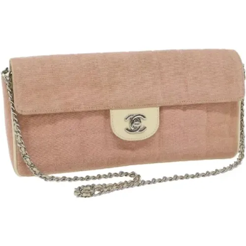 Pre-owned Cotton shoulder-bags , female, Sizes: ONE SIZE - Chanel Vintage - Modalova