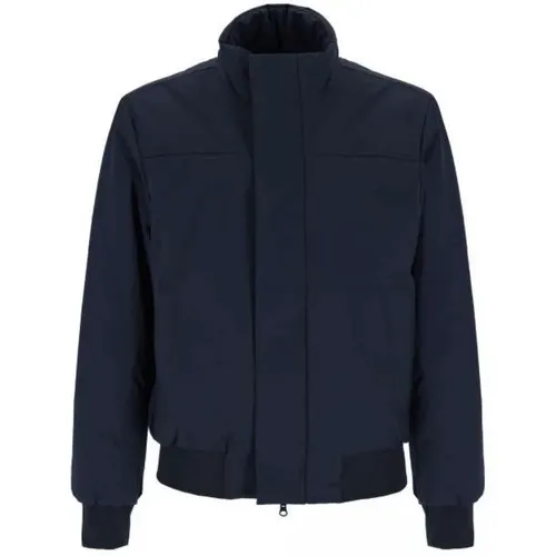 Dunkelblaue Jacke Scirocco Stil , Herren, Größe: L - Armata Di Mare - Modalova