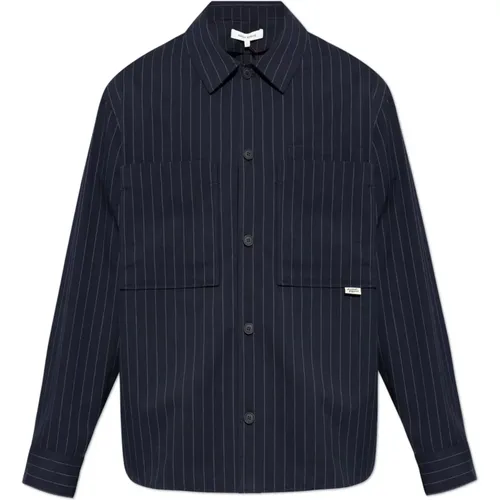 Shirt mit Logo , Herren, Größe: S - Maison Kitsuné - Modalova