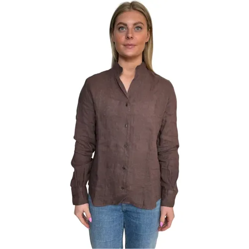 Linen Shirt , female, Sizes: L, XS - Bagutta - Modalova