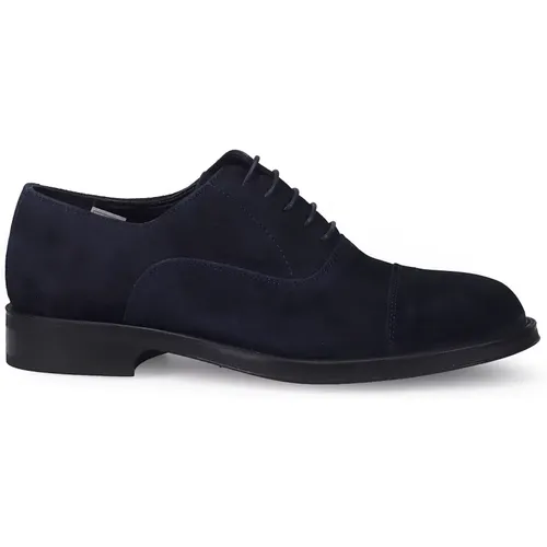 Suede Shoe , male, Sizes: 9 UK, 6 UK - Sangiorgio - Modalova