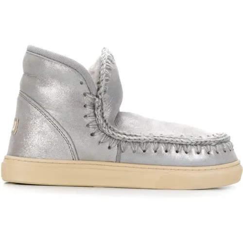 Silver Sneakers for Women Aw24 , female, Sizes: 4 UK, 5 UK, 7 UK, 8 UK, 3 UK, 6 UK - Mou - Modalova