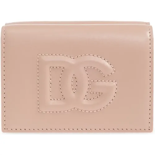 Geldbörse mit Logo , Damen, Größe: ONE Size - Dolce & Gabbana - Modalova