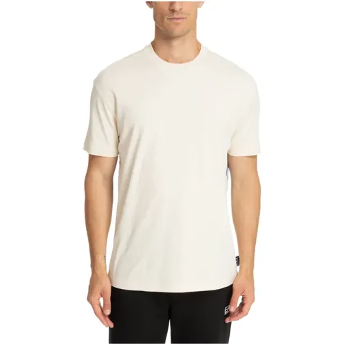 Gemustertes Logo T-shirt - Emporio Armani EA7 - Modalova