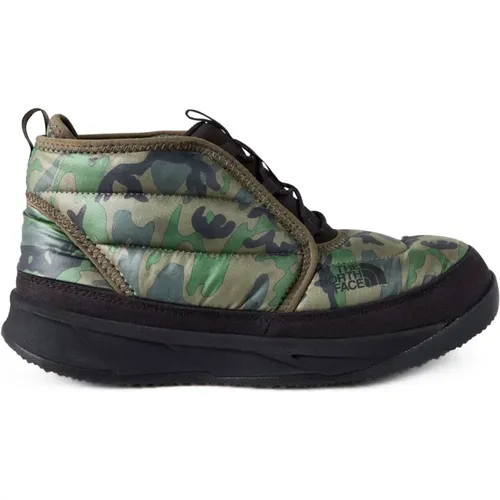 Chukka Boots Camo Print Gummisohle , Herren, Größe: 42 EU - The North Face - Modalova