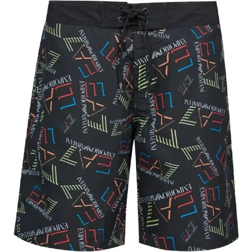 Beachwear , male, Sizes: XL, L - Emporio Armani EA7 - Modalova