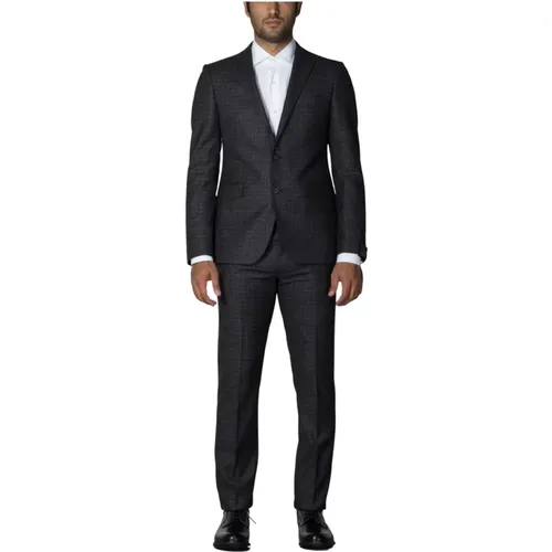 Single Breasted Suits , male, Sizes: XL - Tagliatore - Modalova