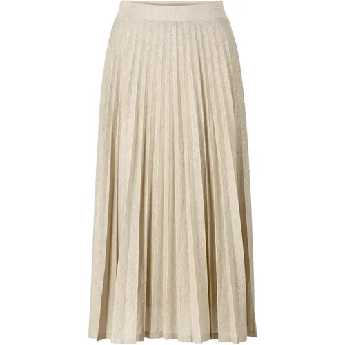 Plissee skirt , Damen, Größe: S - Rich & Royal - Modalova