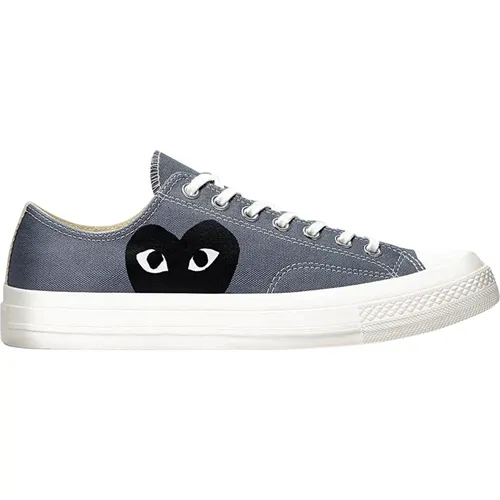 Limitierte Auflage CDG Play Steel , Herren, Größe: 35 EU - Converse - Modalova