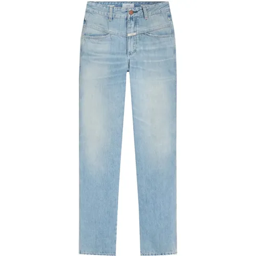 C91358 15E 4E Straight Jeans for Women , female, Sizes: W28, W30, W27, W29, W31, W26 - closed - Modalova