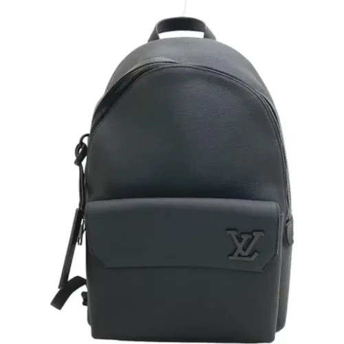 Pre-owned Leather backpacks , male, Sizes: ONE SIZE - Louis Vuitton Vintage - Modalova