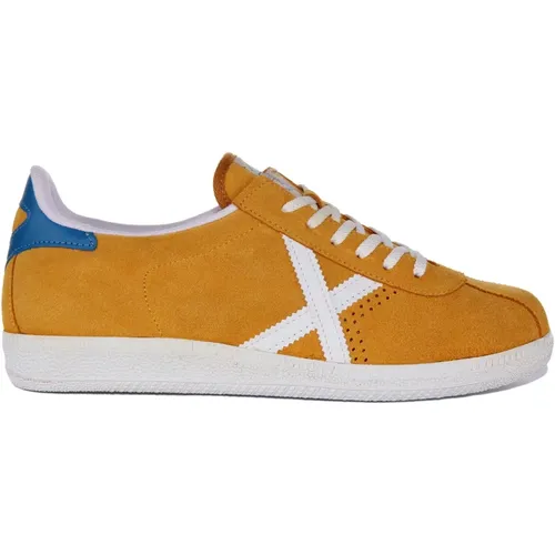 Retro Inspired Trainers For Men , male, Sizes: 10 UK, 11 UK - Munich - Modalova