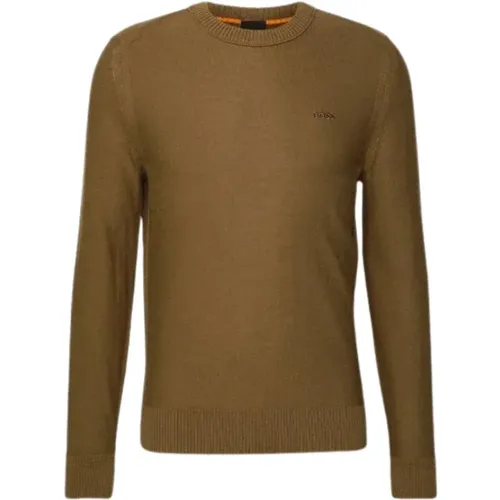 Klassischer Pullover , Herren, Größe: S - Hugo Boss - Modalova