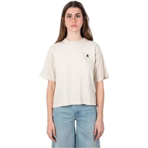 T-Shirt , Damen, Größe: L - Carhartt WIP - Modalova