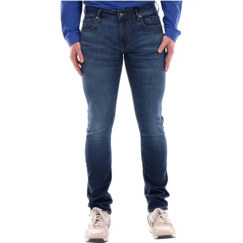 Skinny Blaue Jeans für Männer , Herren, Größe: W29 - Guess - Modalova