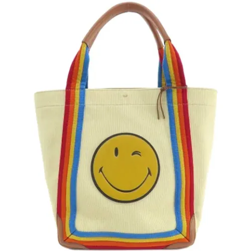 Pre-owned Canvas totes , female, Sizes: ONE SIZE - Anya Hindmarch Pre-owned - Modalova