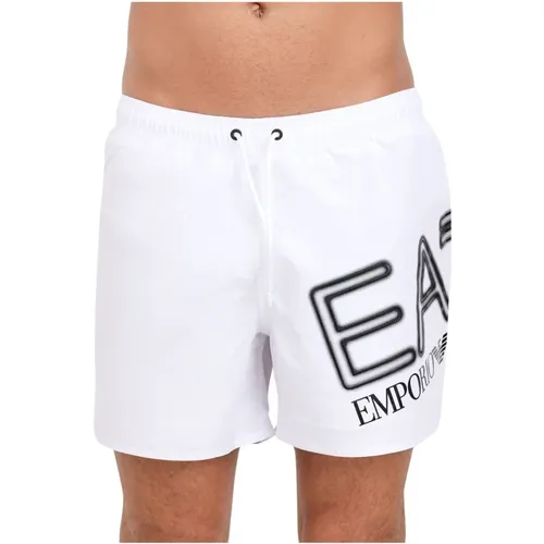 Beachwear , Herren, Größe: L - Emporio Armani EA7 - Modalova