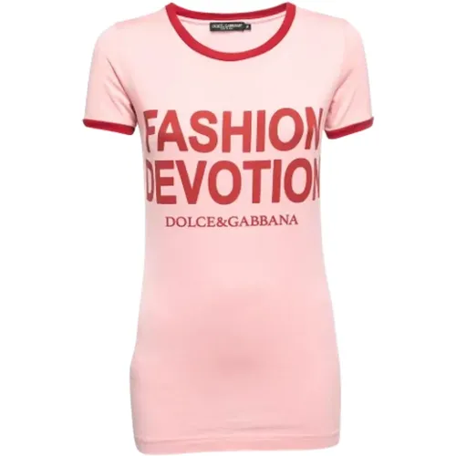 Pre-owned Cotton tops , female, Sizes: XS - Dolce & Gabbana Pre-owned - Modalova