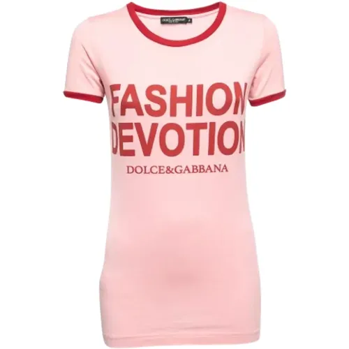 Pre-owned Baumwoll Tops , Damen, Größe: XS - Dolce & Gabbana Pre-owned - Modalova