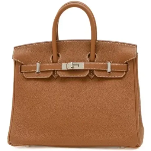 Pre-owned Leather handbags , female, Sizes: ONE SIZE - Hermès Vintage - Modalova