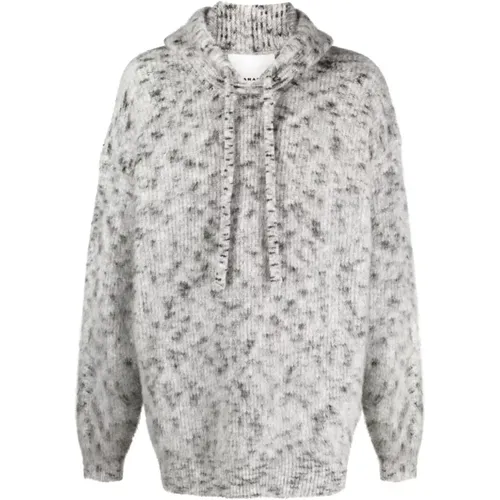 Weiß/Schwarz Lester Hoodie , Herren, Größe: M - Isabel marant - Modalova