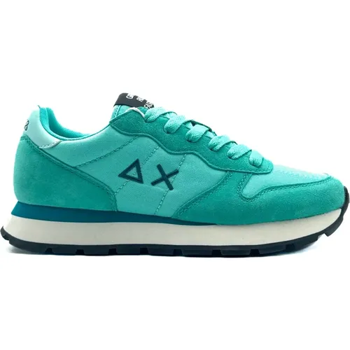 Hellblaue Sneakers Ally Solid , Damen, Größe: 37 EU - Sun68 - Modalova