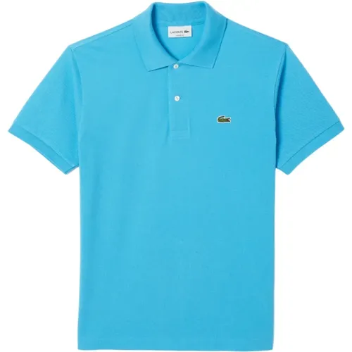 Klassisches Poloshirt Blau , Herren, Größe: XS - Lacoste - Modalova