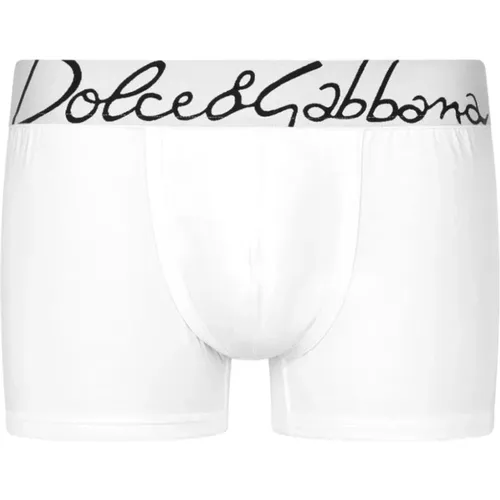 Oversize Logo Bund Boxershorts - Dolce & Gabbana - Modalova