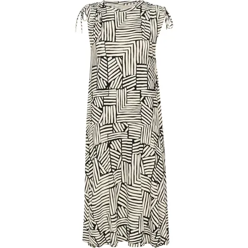 Cutout Stripes Dress , female, Sizes: XS, 2XS - InWear - Modalova