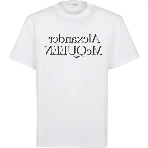 Black T-Shirt , male, Sizes: M, S, XL, L - alexander mcqueen - Modalova