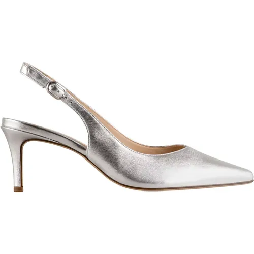 Bronze Metallic Slingback Schuhe , Damen, Größe: 37 EU - Högl - Modalova