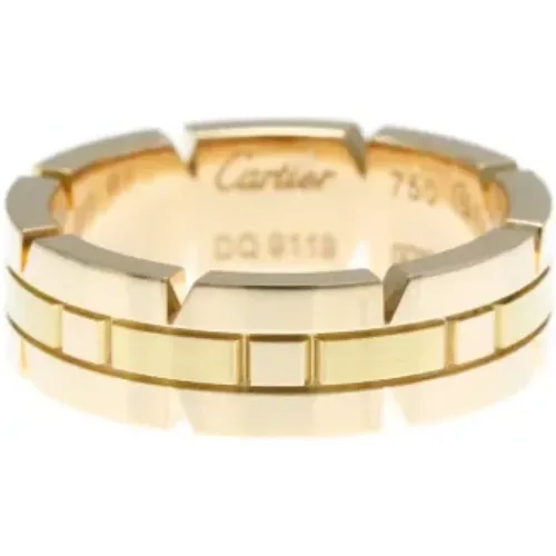 Pre-owned Gold rings , female, Sizes: ONE SIZE - Cartier Vintage - Modalova