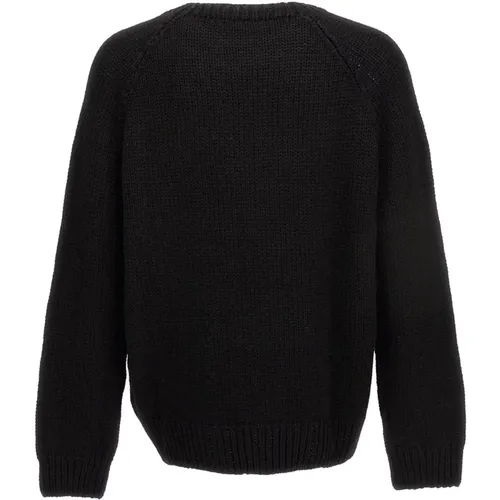 Jacquard Logo Wool Sweater , male, Sizes: M, S - Dsquared2 - Modalova
