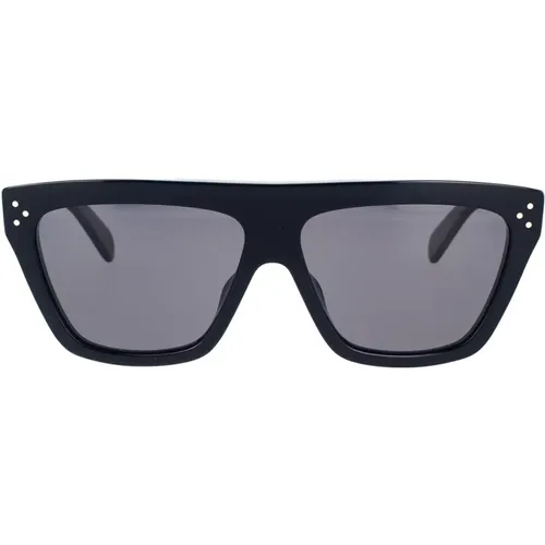 Quadratische polarisierte Sonnenbrille mit schickem Stil , unisex, Größe: 58 MM - Celine - Modalova