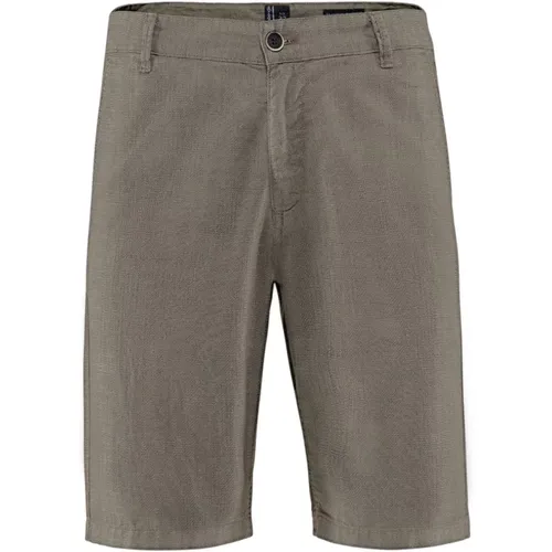 Cotton-Blend Chino Shorts , male, Sizes: W33, W34 - BomBoogie - Modalova