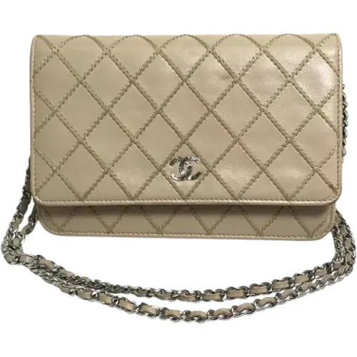 Pre-owned Leder portemonnaies - Chanel Vintage - Modalova