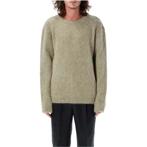 Brushed Sweater with Oversized Fit , male, Sizes: L - Lemaire - Modalova