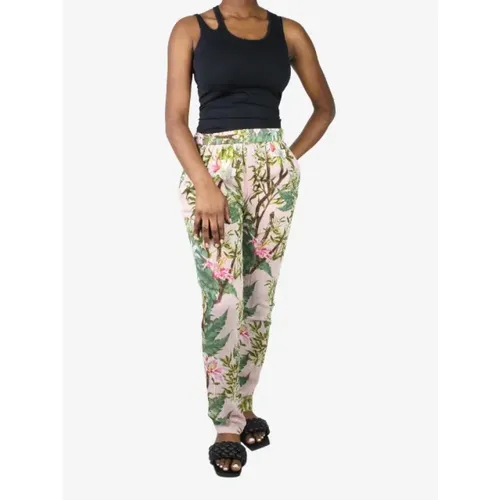 Floral Lightweight Drawstring Trousers , female, Sizes: S - Isabel Marant Pre-owned - Modalova