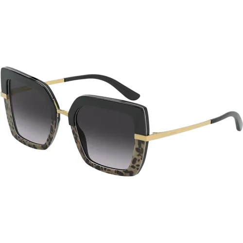 Halbdruck Sonnenbrille - DG 4373 - Dolce & Gabbana - Modalova