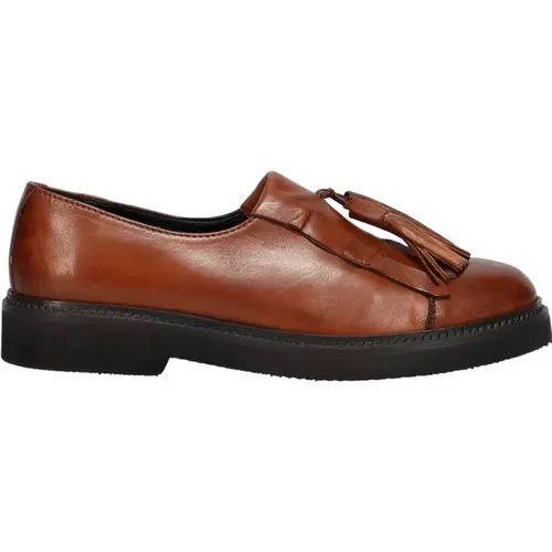 Flat Shoes Loafers , female, Sizes: 4 UK - Sangiorgio - Modalova