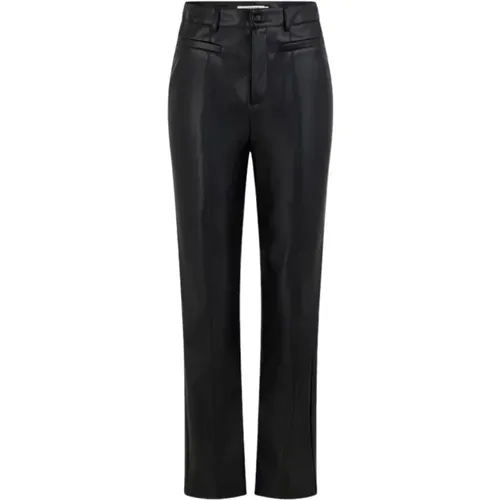 Cropped Trousers , female, Sizes: S - Naf Naf - Modalova