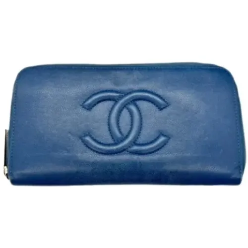 Pre-owned Leather wallets , female, Sizes: ONE SIZE - Chanel Vintage - Modalova