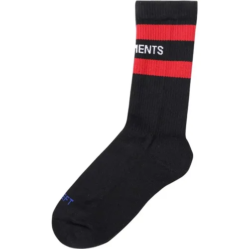 Gemütliche Baumwollsocken Kollektion , Herren, Größe: L - Vetements - Modalova