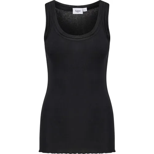 Mayasz Tank Top Schwarz - Saint Tropez - Modalova