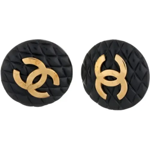 Pre-owned Metal Chanel Earrings , female, Sizes: ONE SIZE - Chanel Vintage - Modalova